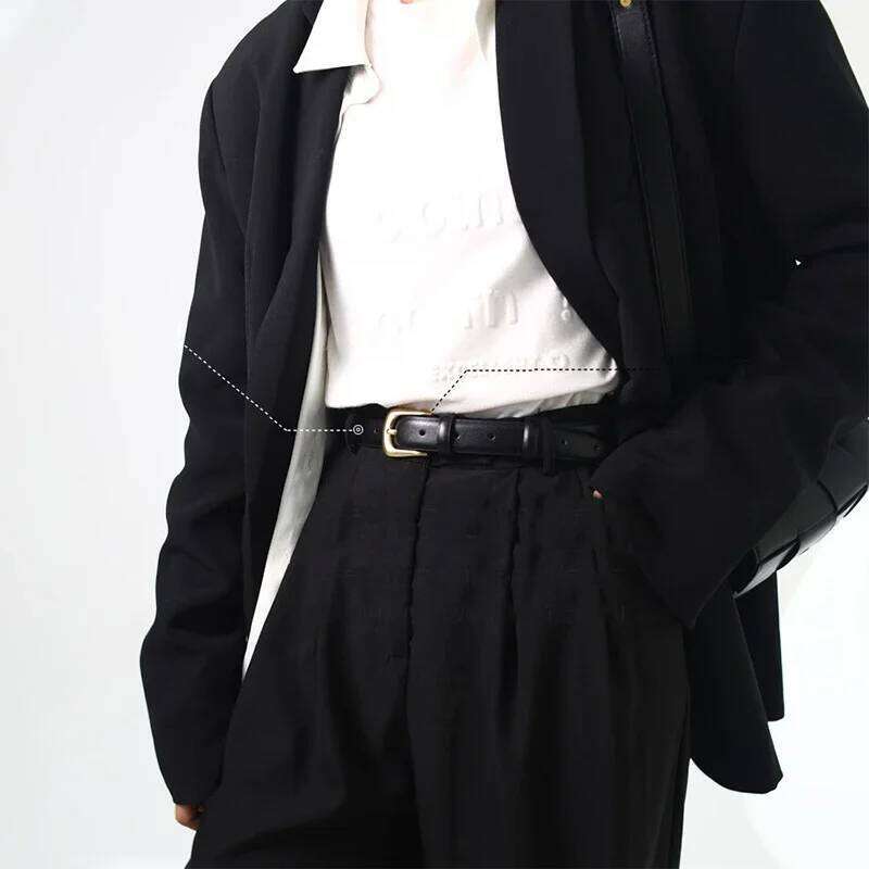 Women's Trousers Belts Women Fashion Luxury Designer Brand for Jeans Pin Buckle Black Brown Waist Belt ZX015 Y260225