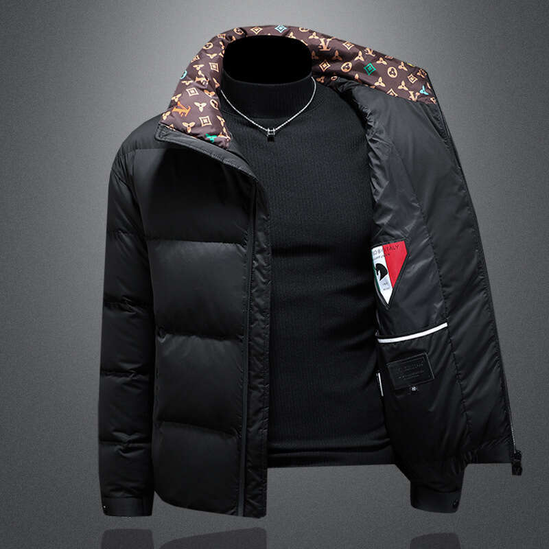 European Goods Winter New Warm Down Jacket Men's Fashion Casual Versatile Coat