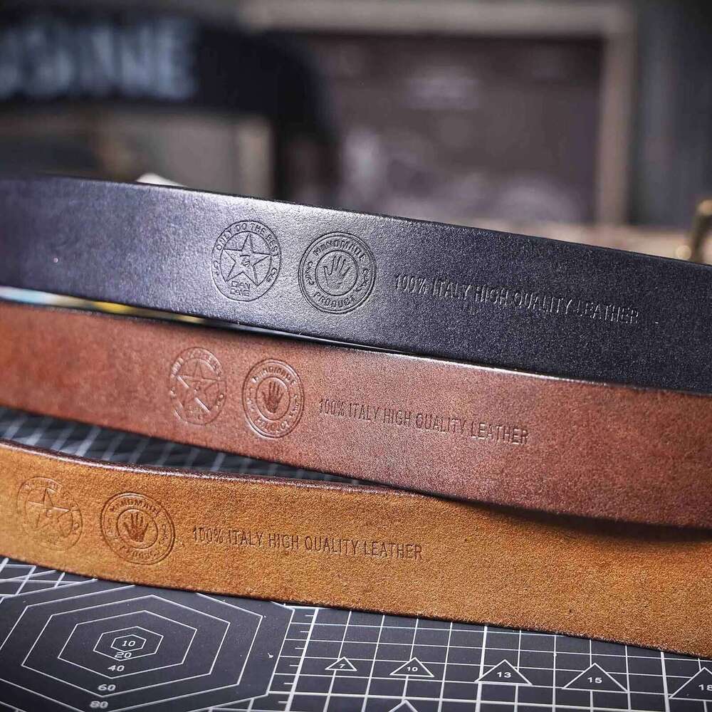 Vintage Thickened Genuine Leather Men's Belt, Casual Pin Buckle Belt With Gift Box, Top-layer Cowhide Pure Italian Leather, High Y260225