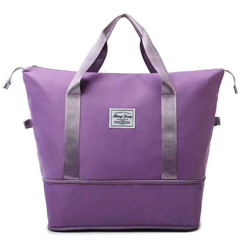 Large Capacity Expanding Bags Luggage Organizer Handbag Waterproof Portable Foldable Travel Clothes Storage Bag New Y260225