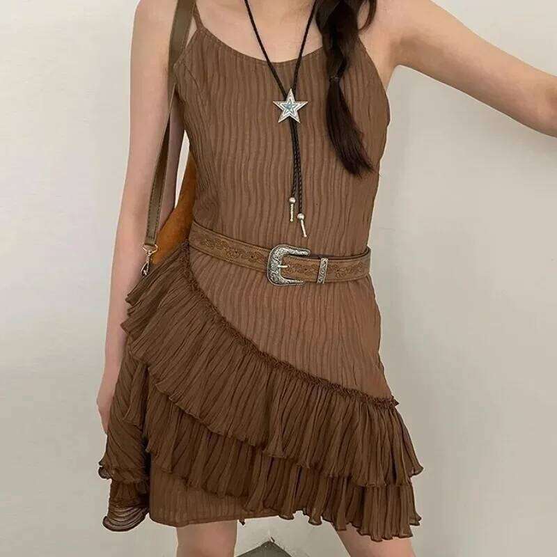 Y2K Pattern Print Western PU Leather for Women Designer Brand Metal Buckle Pin Waist Belt Girls Hip Hop Fashion Waistband Y260225