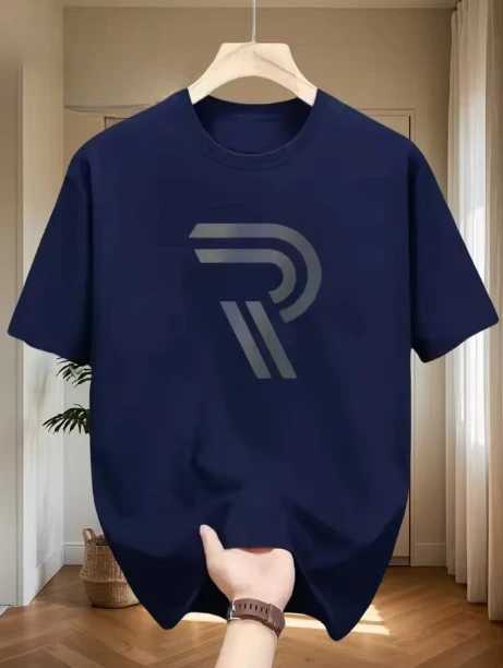 Men's Casual Luxury Graphic T-shirt - Trendy Streetwear Comfort Short SleeveT260225