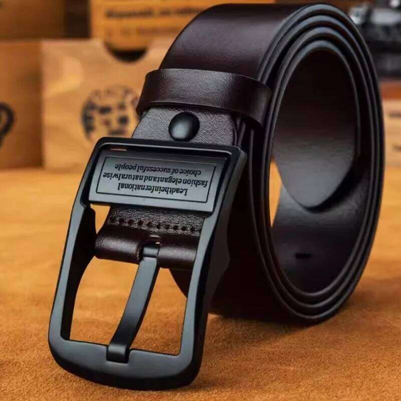 New Luxury Men PU Leather Metal Pin Buckle High Quality Famous Brand Designer Waist Strap Belt for Jeans Plus Size Y260225