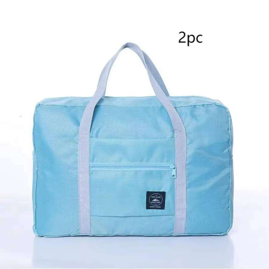 2PCS -Folding bag, suitable for airline carry-on luggage, weekend hospital overnight luggage bag Y260225
