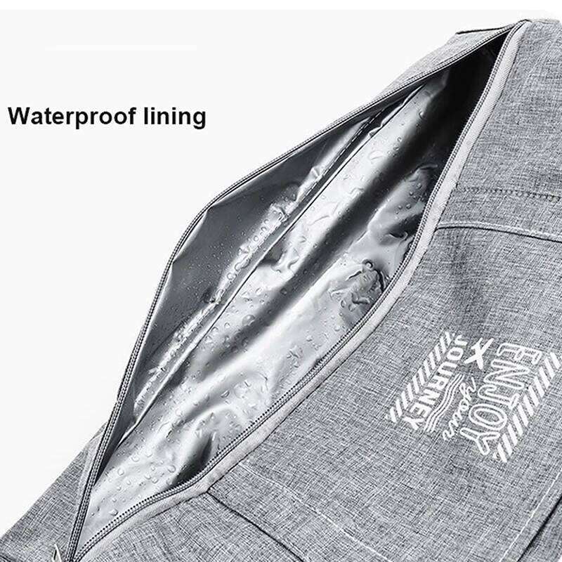 Fashion Folding Bag Women Travel Weekend Overnight Bags Large Capacity Hand Luggage Tote Duffel Accessor Supplies Y260225