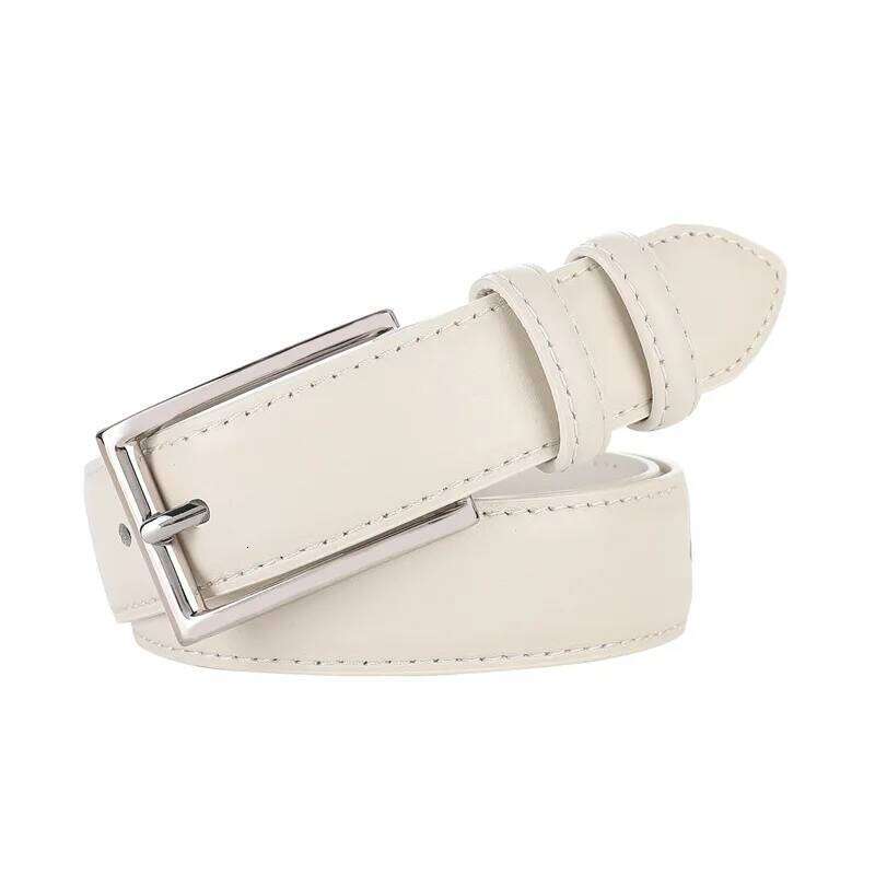 Belt for Women's Fashion Casual Accessories Luxury Design Girdle Adjustable Metal Buckle Y260225