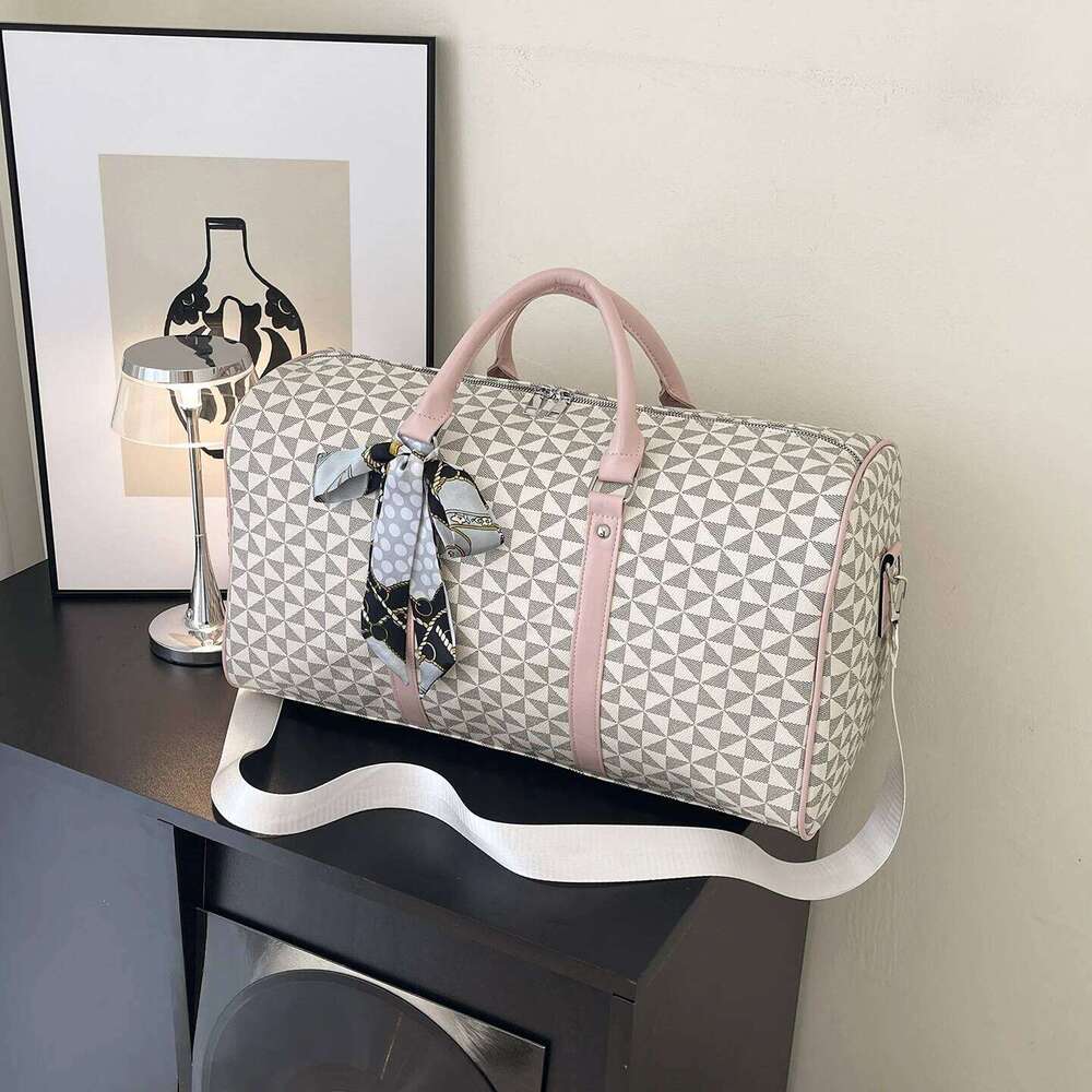 Unisex Travel Handbag Luggage Lightweight Crossbody Shoulder Bag Waterproof Large Capacity Storage for Business Trip Y260225