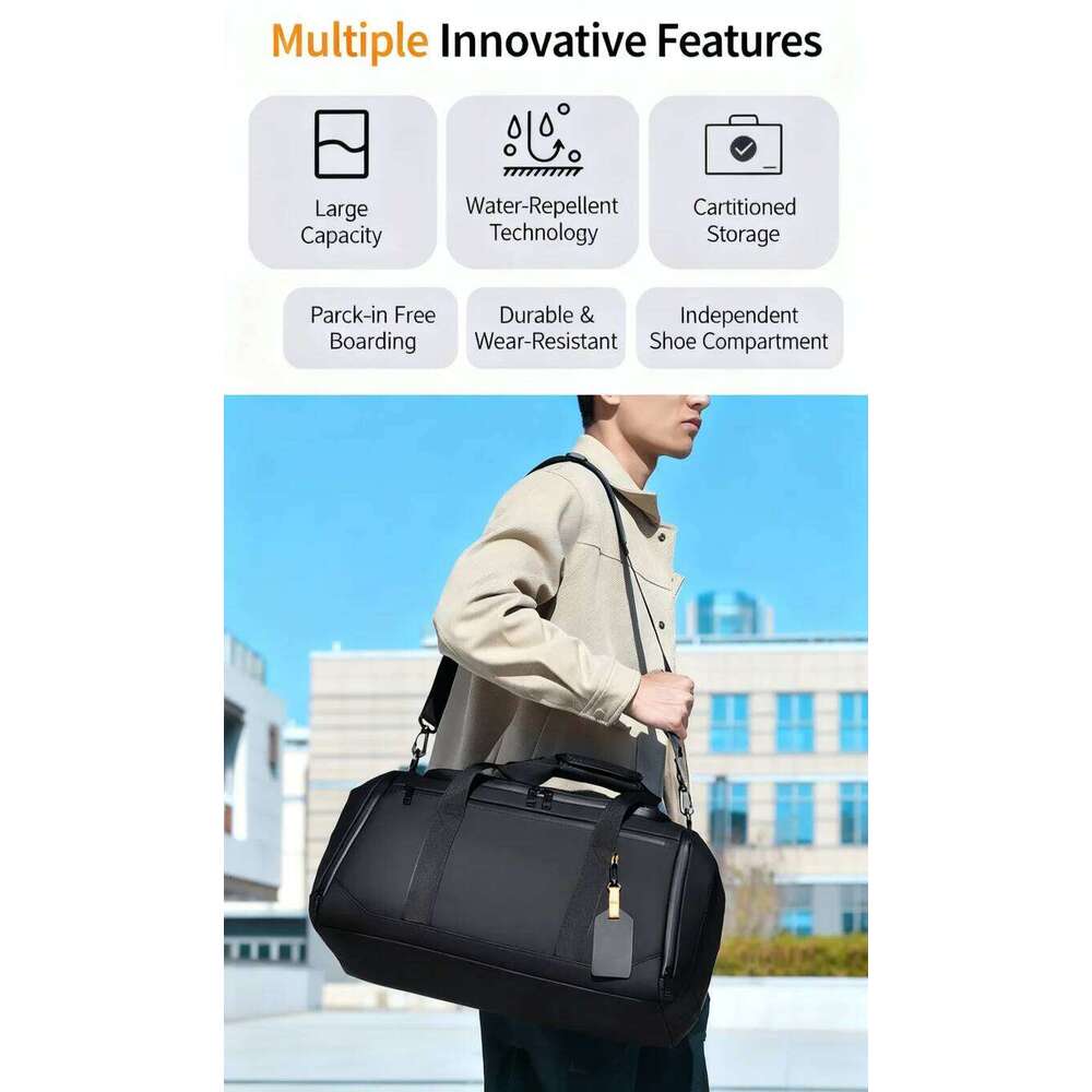 Travel for Men and Women 2025 New Handheld Luggage Large Capacity Sports Gym Outdoor Storage Bag Y260225