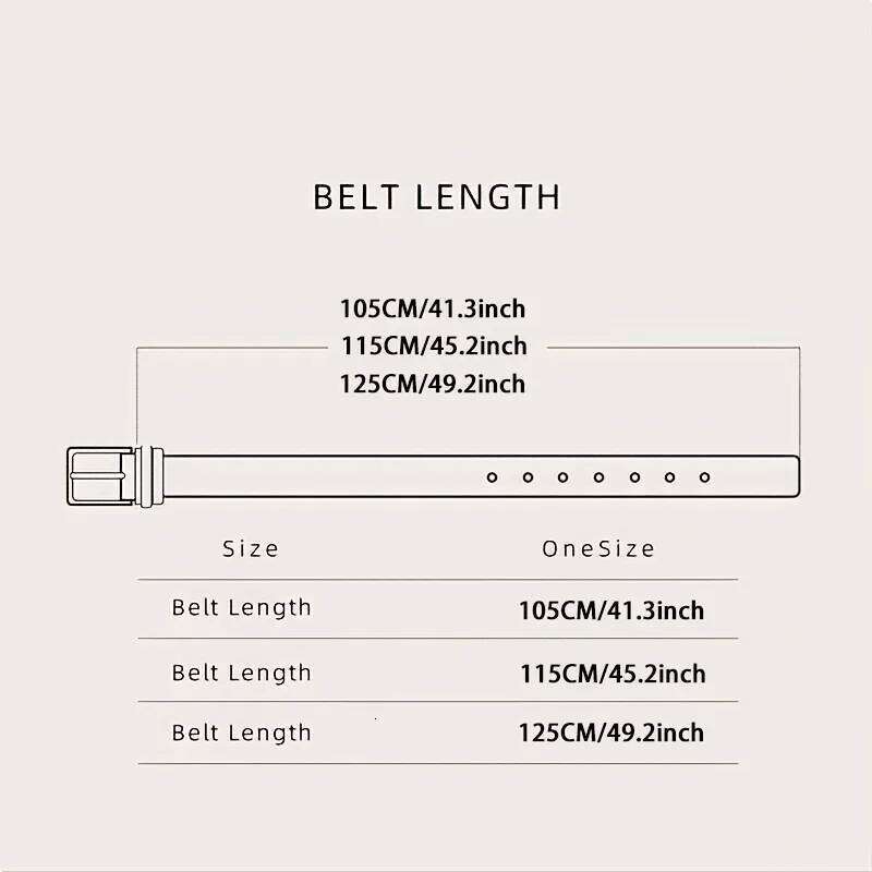 Suede Retro Trend Alloy Buckle Men'S Belt Large Size Genuine High-End Belt, Gift For Boyfriend And Dad Y260225