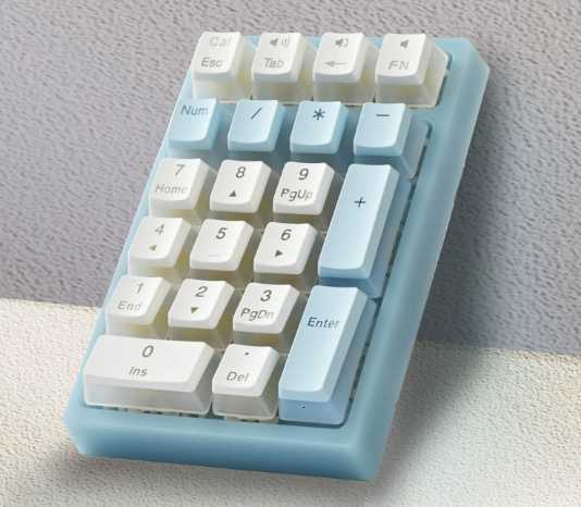 21-key digital keyboard kit - Bluetooth wireless wired mechanical digital keypad H260225