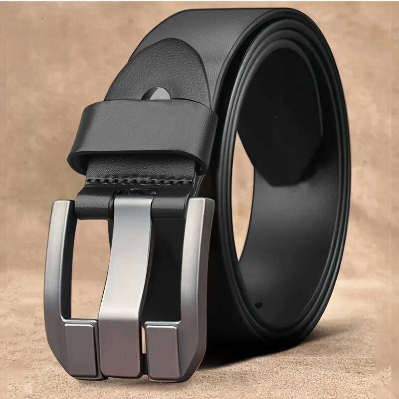 Unique Design For Pin Buckle Simple Fashion Casual Business Belt Trendy Men's Waist Accessories Wholesale Y260225