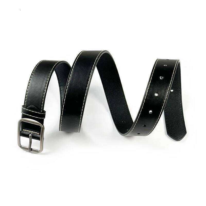 Simple Men's Trend Ins Versatile Personalized Young Pants Korean Youth Student Fashion Belt Y260225