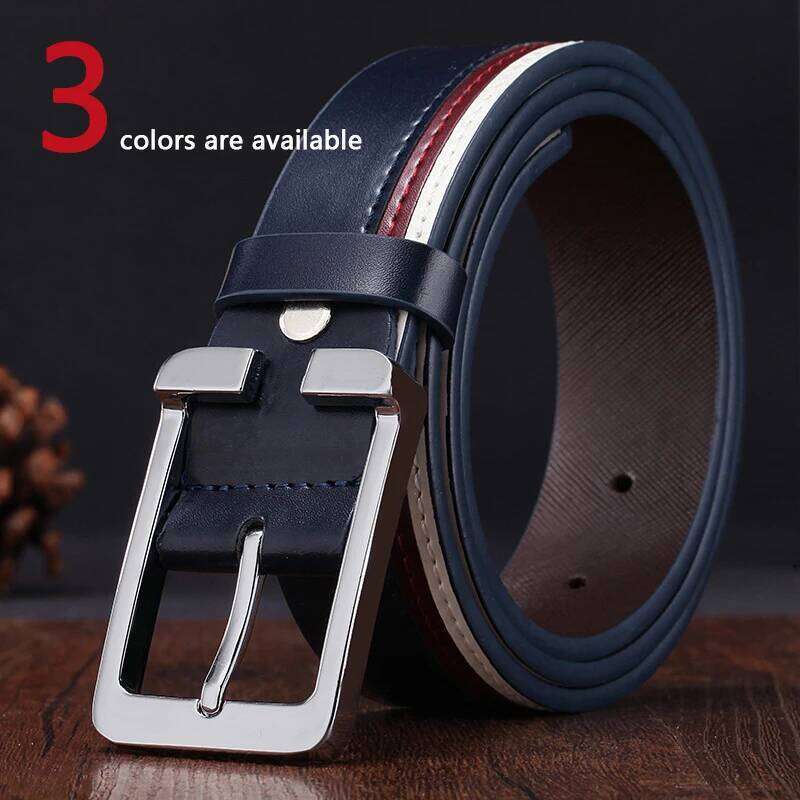 Men s High Quality Belt Men Male Genuine Leather Strap Luxury Pin Buckle Fancy Vintage Jeans Free Shipping Y260225