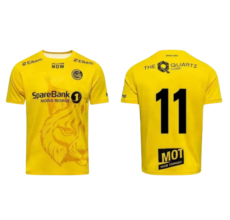 Men's Tracksuits 25/26 Norwegian Bodo Glimt Home T-shirt For Men And Women Away Neutral Sports Training Sports And Leisure Breathable Short Sleev