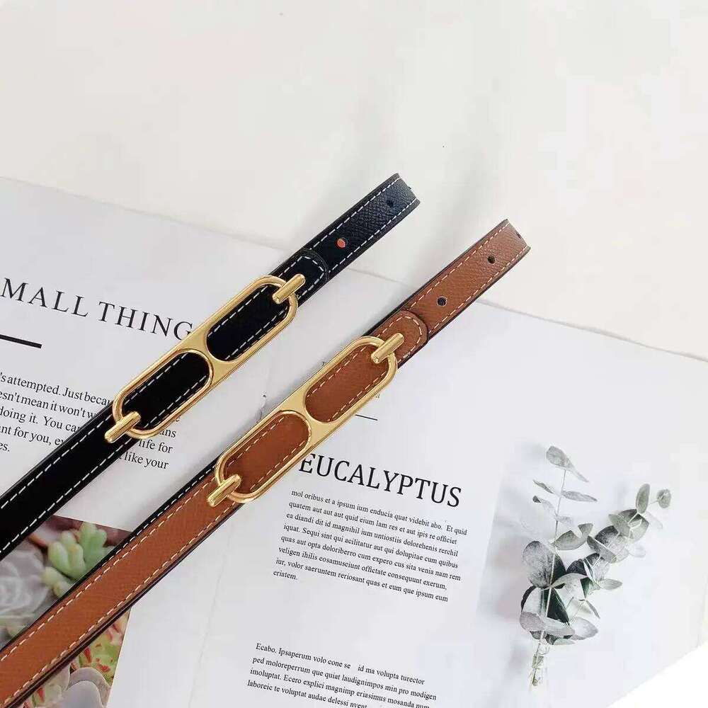 1.3cm Women's Reversible Multifunctional Durable Fashion Item Belt Y260225