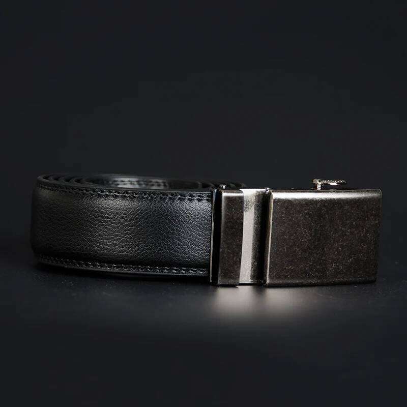 COWATHER Cow Genuine Leather for Cowhide Belt Men Metal Automatic Buckle Strap Top Quality Male Waistband CZ125 Y260225