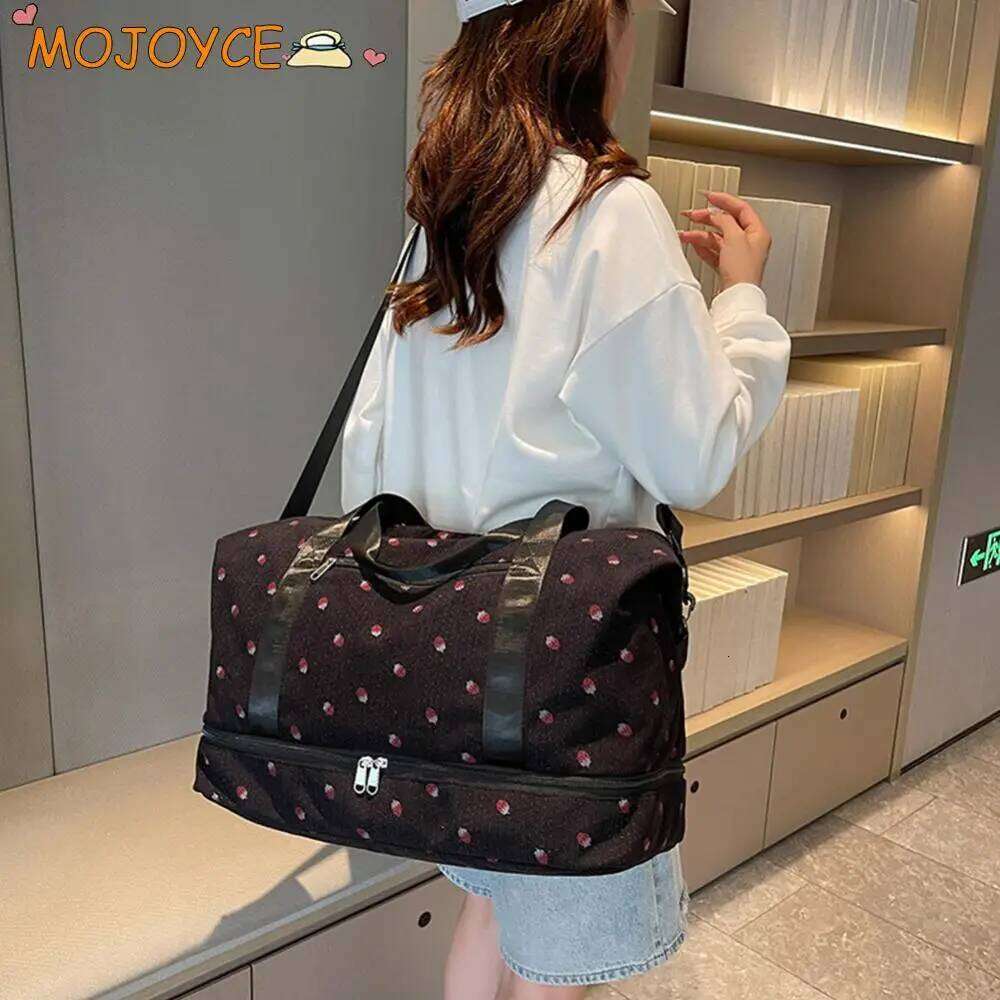 Travel Duffle Sport Gym with Shoe Compartment Weekender Luggage Bag for Women Girls Y260225