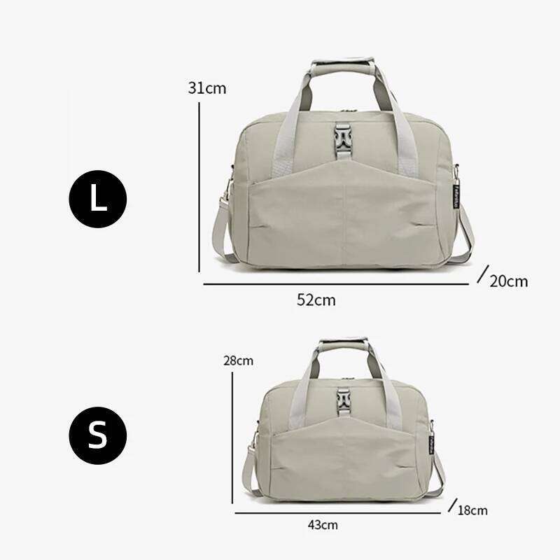 Women Tote Bag Casual Outdoor Travel Short Trip Luggage Shoulder Bags Portable Commuting Gym Fitness Sports Handbag Y260225