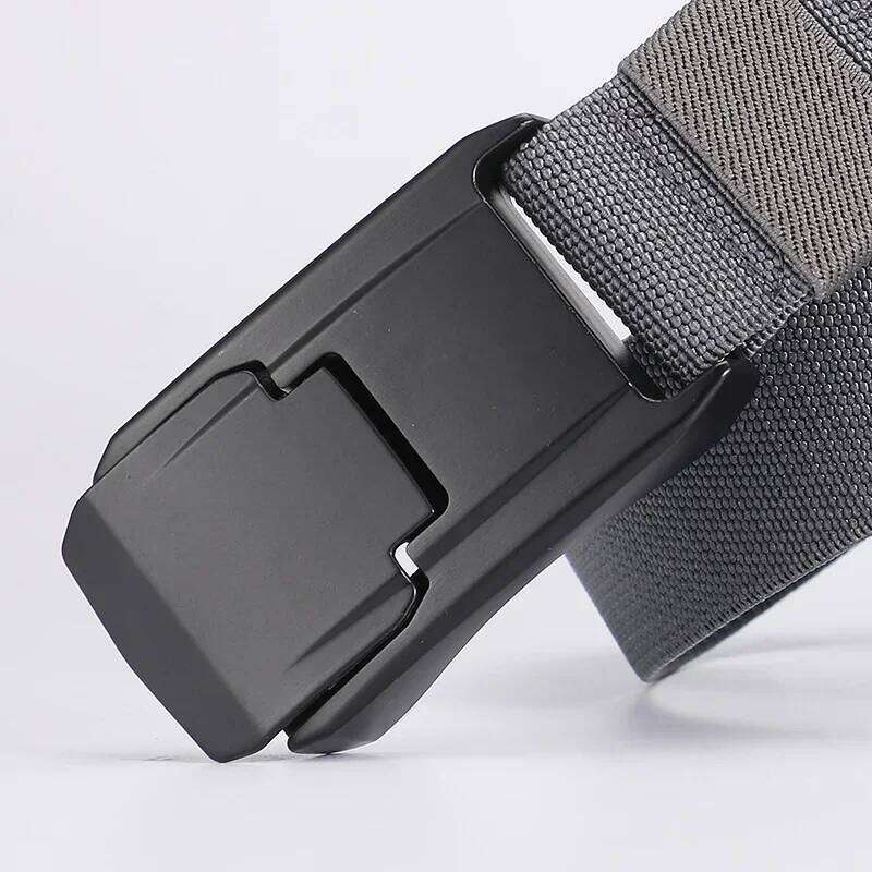 New Stretch For Men and Women Quick Release Buckle Strong Real Nylon Unisex Elastic Overalls Work Belt Y260225