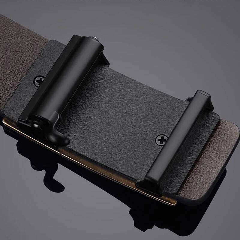 JIFANPAUL brand men high quality genuine leather belt luxury belts cowskin fashion Strap male Jeans for man Without gift box Y260225