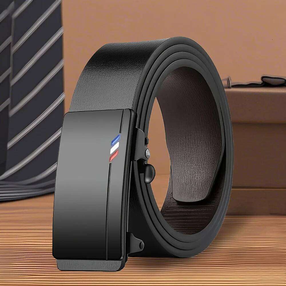 Fashionable Trendy Paired With Casual Pants And Shorts Personality Simple Men's Business Belt Wholesale Y260225