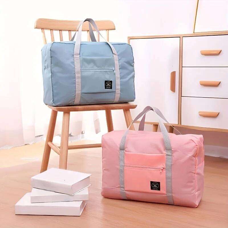 1pcUltra-Lightweight Portable Travel Foldable Bag-Spacious Duffle for Multifunction Use- Ideal Handbag,Luggage Storage Solution Y260225