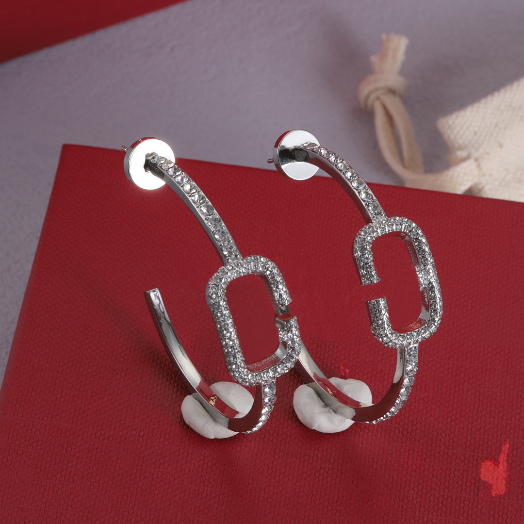 Designer Earrings Vecalon 925 Silver Large Hoop Earrings Gold/Silver Color For Women Big Circle Earrings 925 Sterling Silver Wedding Jewelry Party Accessories