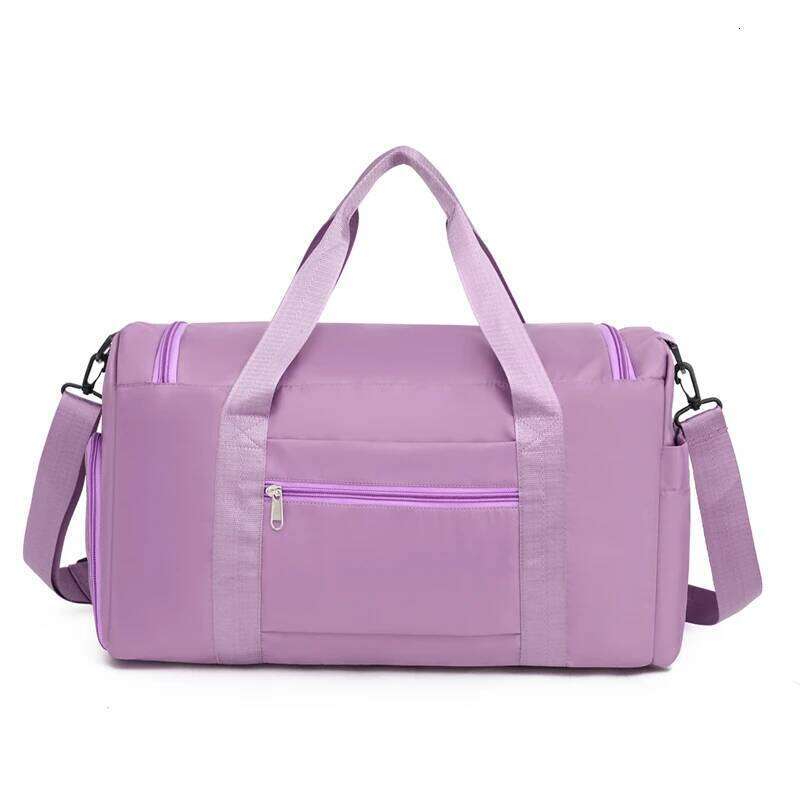 Unisex Large Capacity Travel Sports Gym Bag, Perfect for Weekend Overnight Luggage Bag with Shoe Compartment Y260225