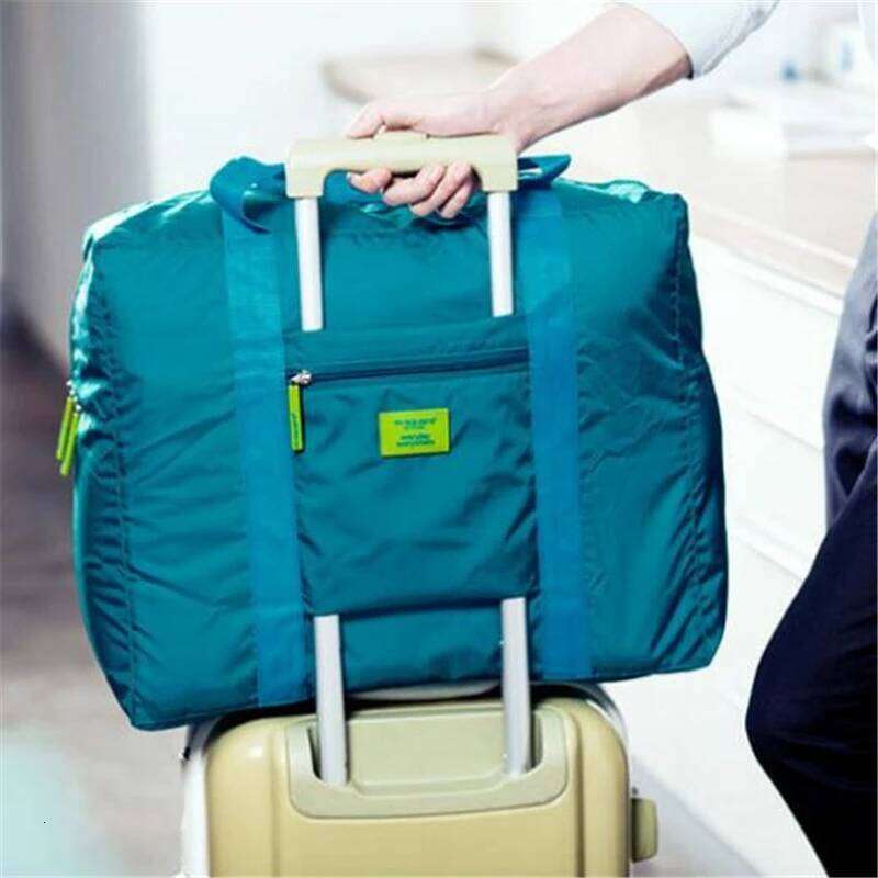 Portable Travel Folding Unisex Large Bag Women Capacity Hand Luggage Business Trip Traveling Bags WaterProof Y260225