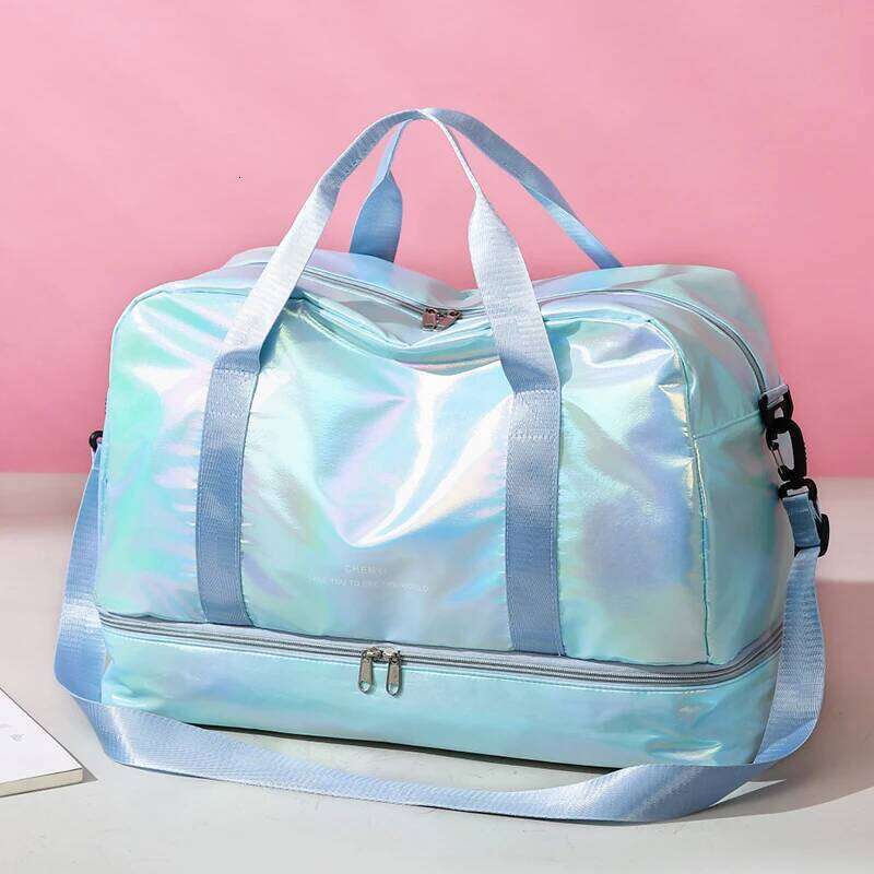 Fashionable Large Capacity Luggage Bag,Lightweight Nylon Weekend Tote Bag,Suitable for Gym,Sports,And Overnight Travel Y260225