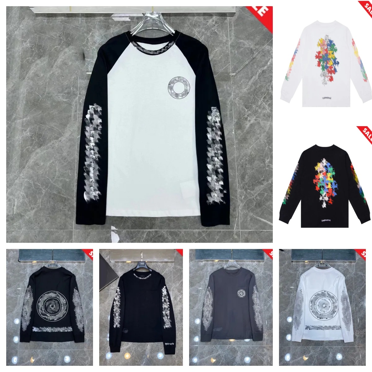 Chrome Hoodie High Quality chrome hoodies designer clothes men Sweatshirts Hip Hop loose sleeves Pullover hoodie Cardigan Loose mens hoodies women hoodie