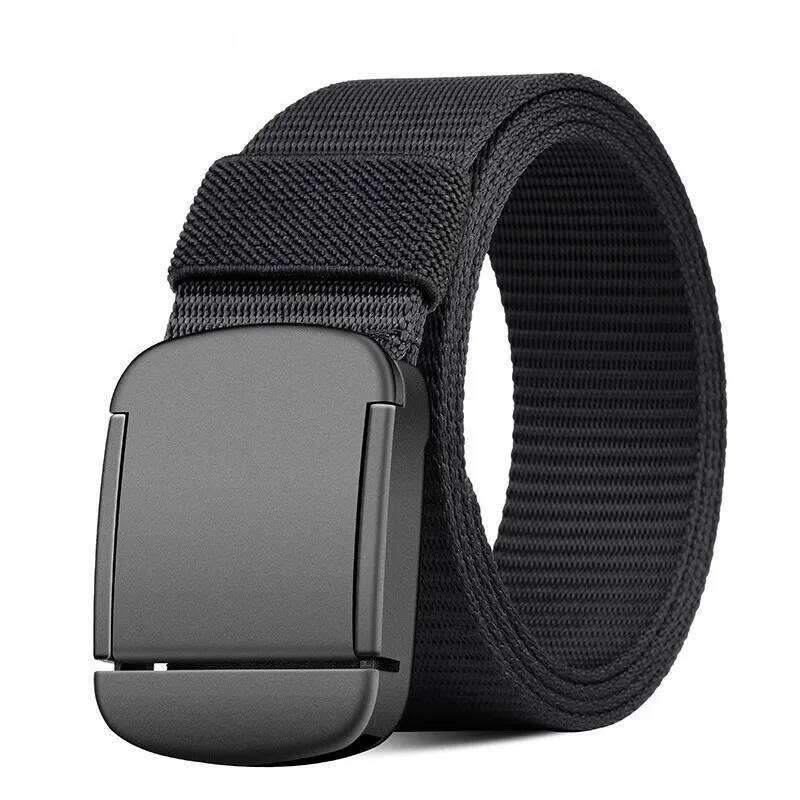 Military Automatic Buckle Nylon Outdoor Hunting Multifunctional Tactical Canvas Belt High Quality Men And WomenBelt Y260225