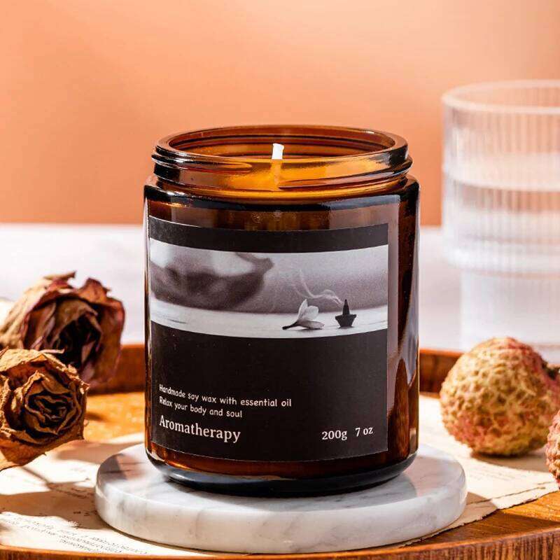 7oz Candles for Home, 45 Hours Burn Time Natural Soy Wax Scented Candles, Aromatherapy Jar Candle Christmas Gift H260225