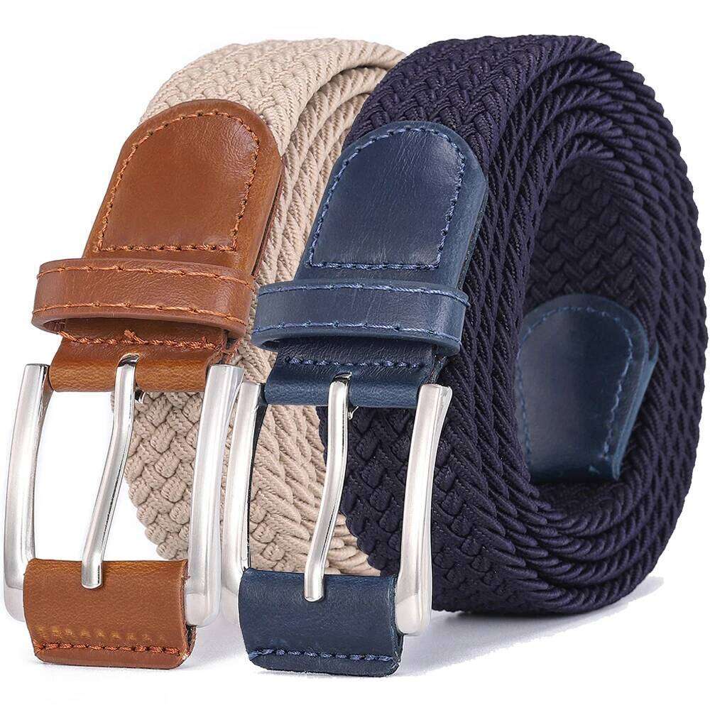 Elastic Belts for Men Women Fashion Tactical Male Braided Female Belt Jeans Golf Stretch Waistband Casual High Quality Y260225