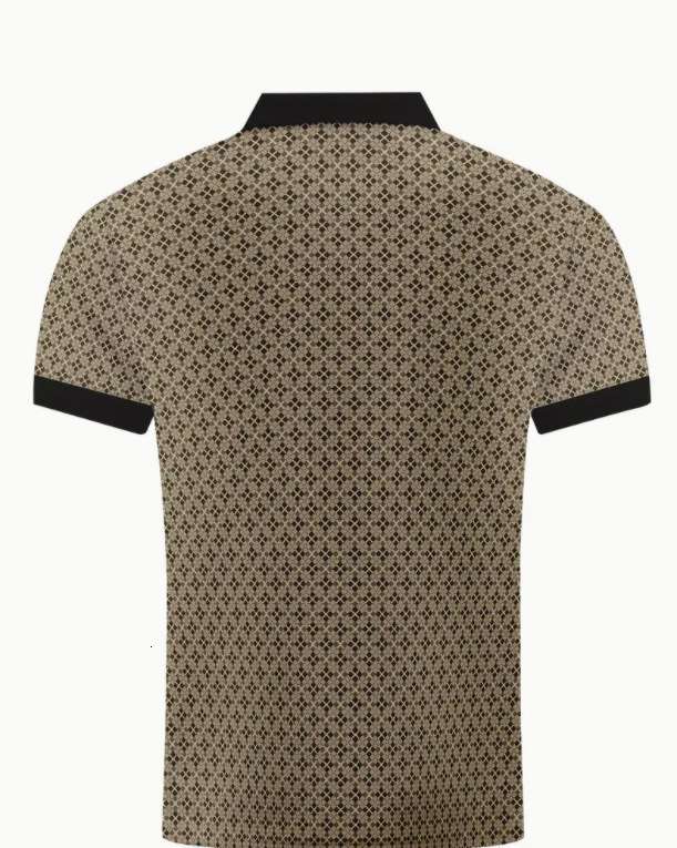 New Style Male Classic Polo Casual Short Sleeved Round Neck D Printed Lapel Shirt For Outdoor Sports And Clothing Apparel Fashion Tops
