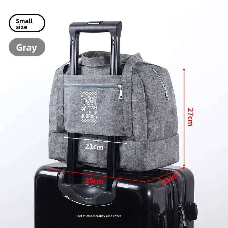 Double-layer travel portable waterproof dry and wet separation storage bag Y260225