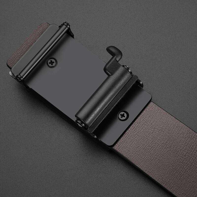 Men's Business Toothless Automatic Buckle Fashion Luxury Jeans High Quality Belt Y260225