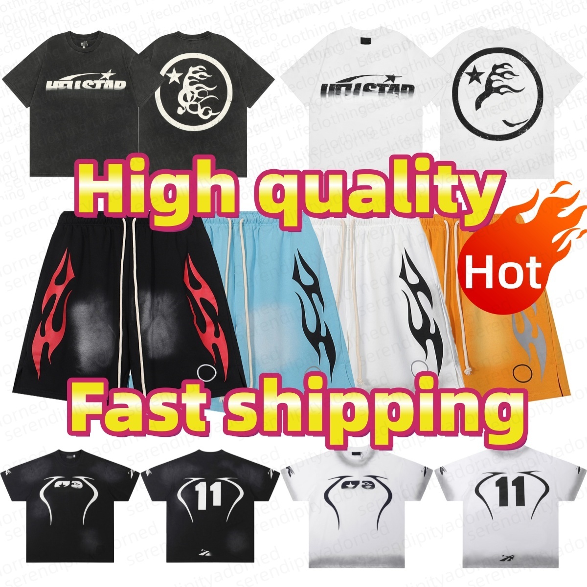 hellstarhellstar shirt high quality designer t shirt for men tshirt mens designer clothes shirts men t shirts oversized women graphic tee designer shorts men