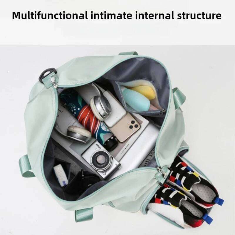 Women Gym Bags Travel Sports Dry Wet Separation Fitness Yoga Swimming Training Handbag Short-distance Shoulder Crossbody Bag Y260225