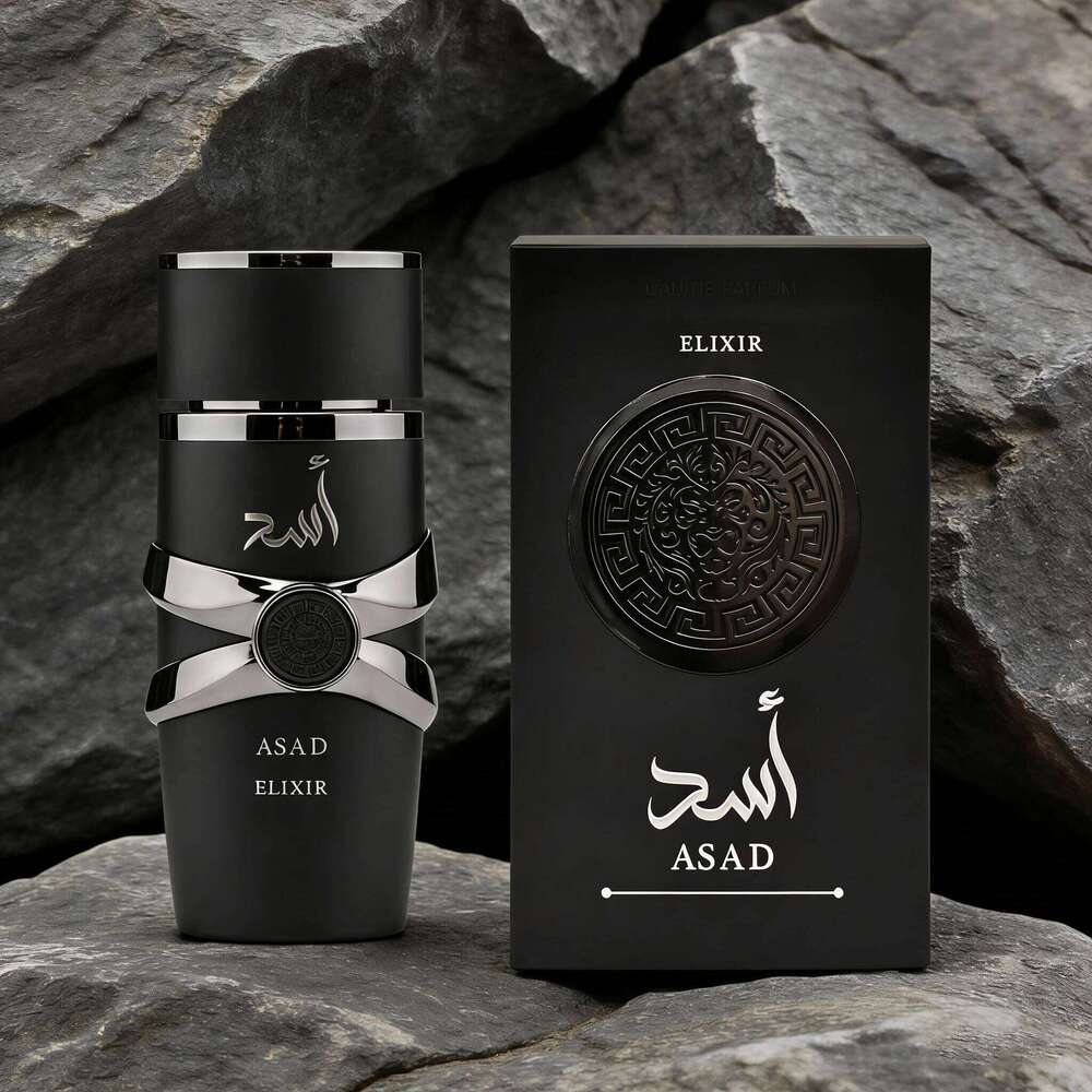 Asad Elixir EDP 100ml Spray long-lasting fragrance, suitable for any occasion and use, perfect holiday gift 26Y0225