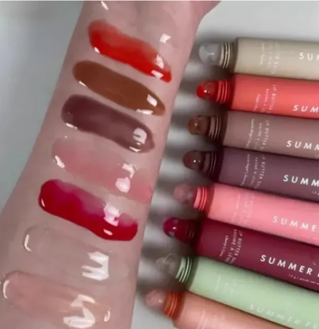 Lip Balm Moisturizing Smooth Soft Lips Cosmetics Pink Sugar Vanilla beige sweet mint cherry birhtday cake 15g Makeup