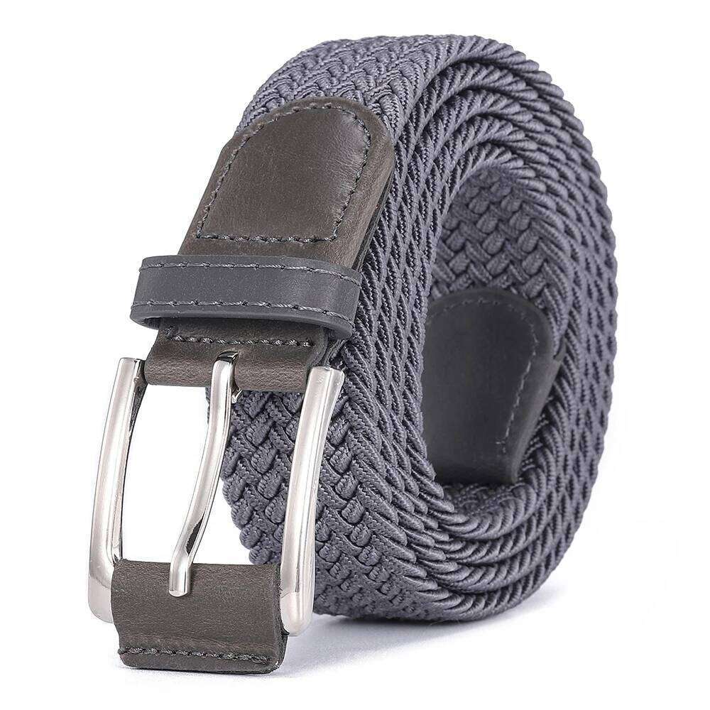 Elastic Belts for Men Women Fashion Tactical Male Braided Female Belt Jeans Golf Stretch Waistband Casual High Quality Y260225