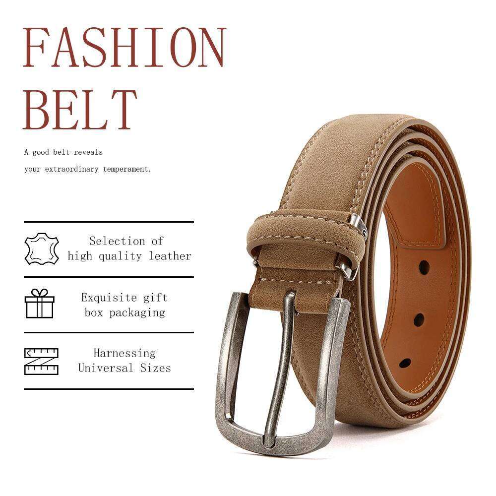 Unisex Free Size PU Leather For Women Luxury Designer Jeans Waist Belt Men Fashion Suede waist belt Waistband Y260225