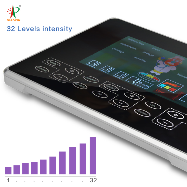 Qiaoxin OEM/ODM 2026 new intelligent massager, equipped with pulse technology EMS/TENS muscle stimulator, targeting body pain and muscle soreness.