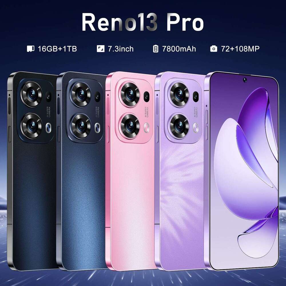 Well-known Brand Cross-border Hot Sale Reno Pro Smart Android Mobile Phone Export Exclusive TB Factory Direct Sales CKS