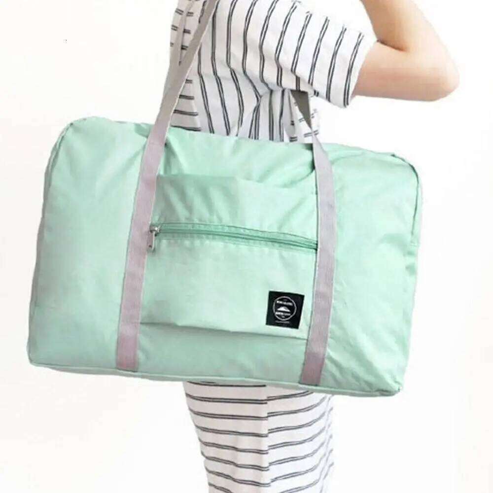 Large Capacity Folding Bags Waterproof Luggage Tote Handbag Travel Duffle Gym Yoga Storage Shoulder Bag For Women Men Y260225