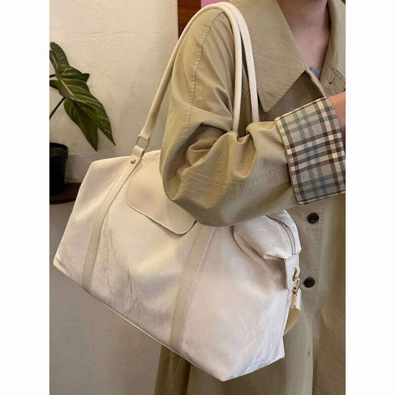 Large Capacity Handheld Short-distance Women's Business Trip Light Bag, Portable Luggage Bag Travel Y260225