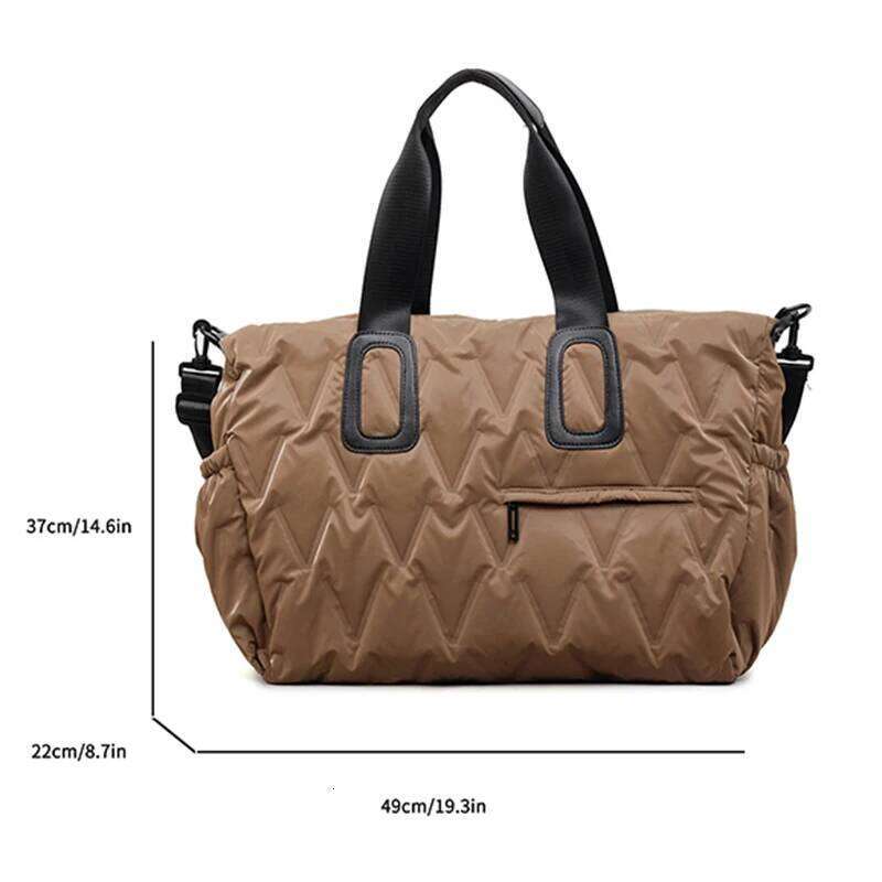 Fashionable Travel Tote Bag, Large Capacity, Winter Women's Handbag, Suitable for Sports Yoga, Daily Travel, Etc Y260225