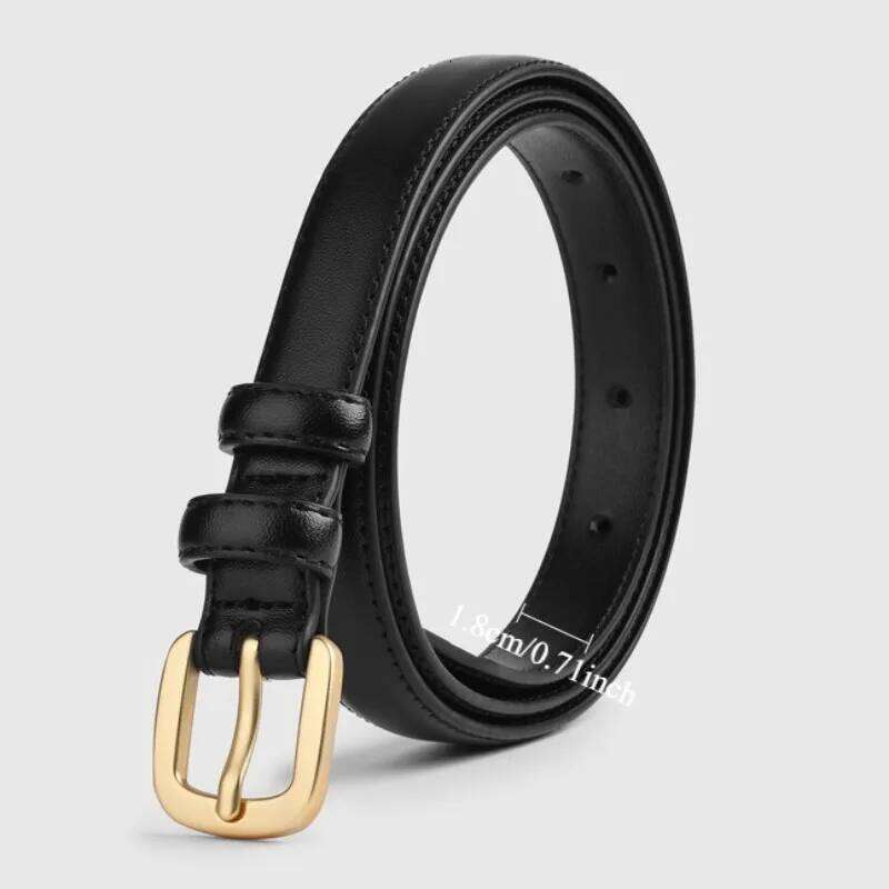 Casual Fashion with Simple and High-end Feel, Needle Buckle Double Loop Belt Suitable for Daily Wear Y260225