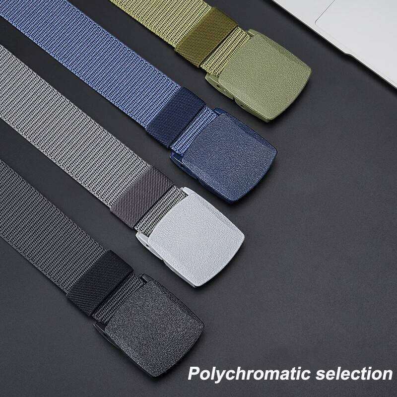 Men's Outdoor Casual Canvas Metal Free Training Nylon Tactical With Pants Jeans Belt Sports Belts For Men Women Y260225